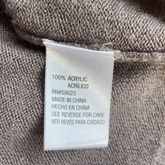 COPY - Carol Rose Open Front Cardigan 100%acrylic Size M - Picture 3 of 3